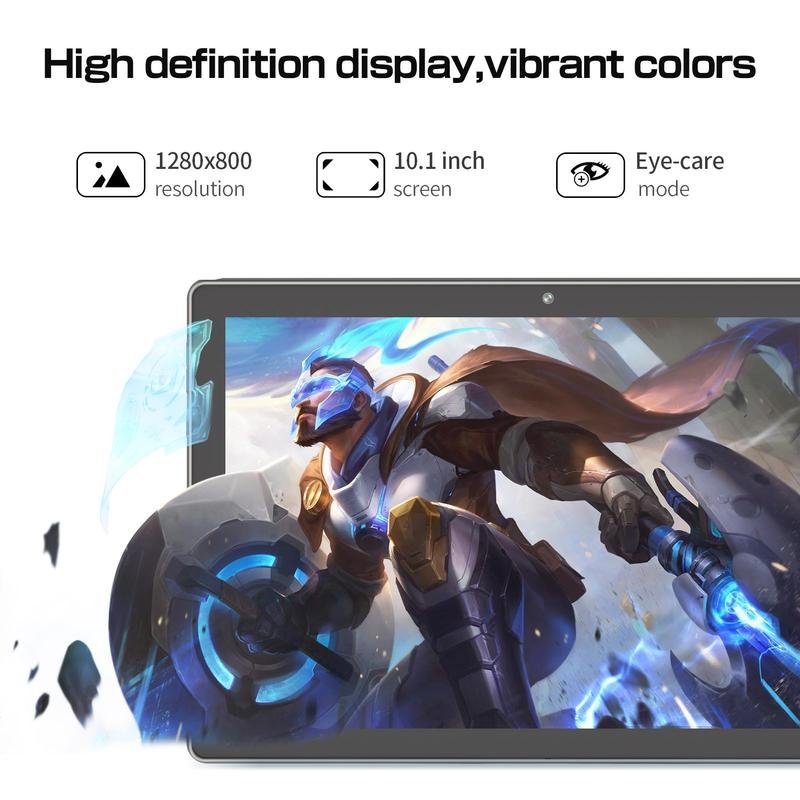 PRITOM 10.1 Inch Android 15 Tablet, With Keyboard & Mouse & Case & Stylus, 6000mAh battery, 8MP, 64GB ROM, Good choice for Festival Gift, Summer Sale best bundle - Bild 3